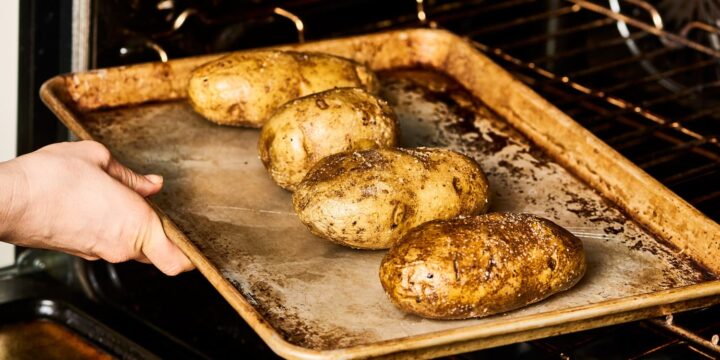Are Potatoes Cooked Faster In An Oven-Covered?